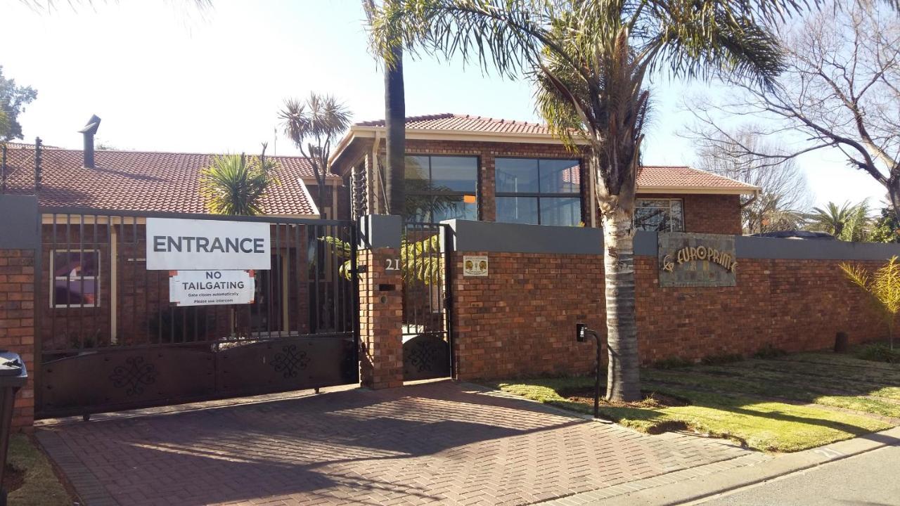 Europrime Boutique Hotel Boksburg Eksteriør bilde